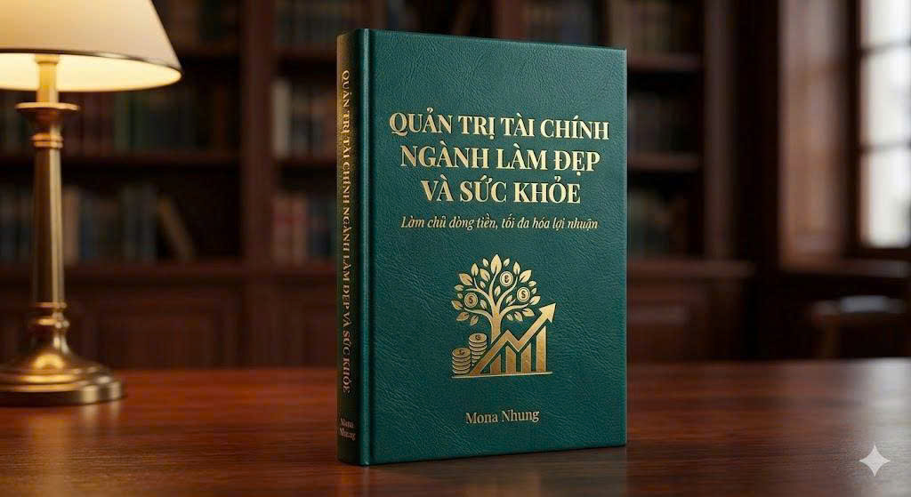 Bìa sách Quản Trị Tài Chính Ngành Làm Đẹp Và Sức Khoẻ